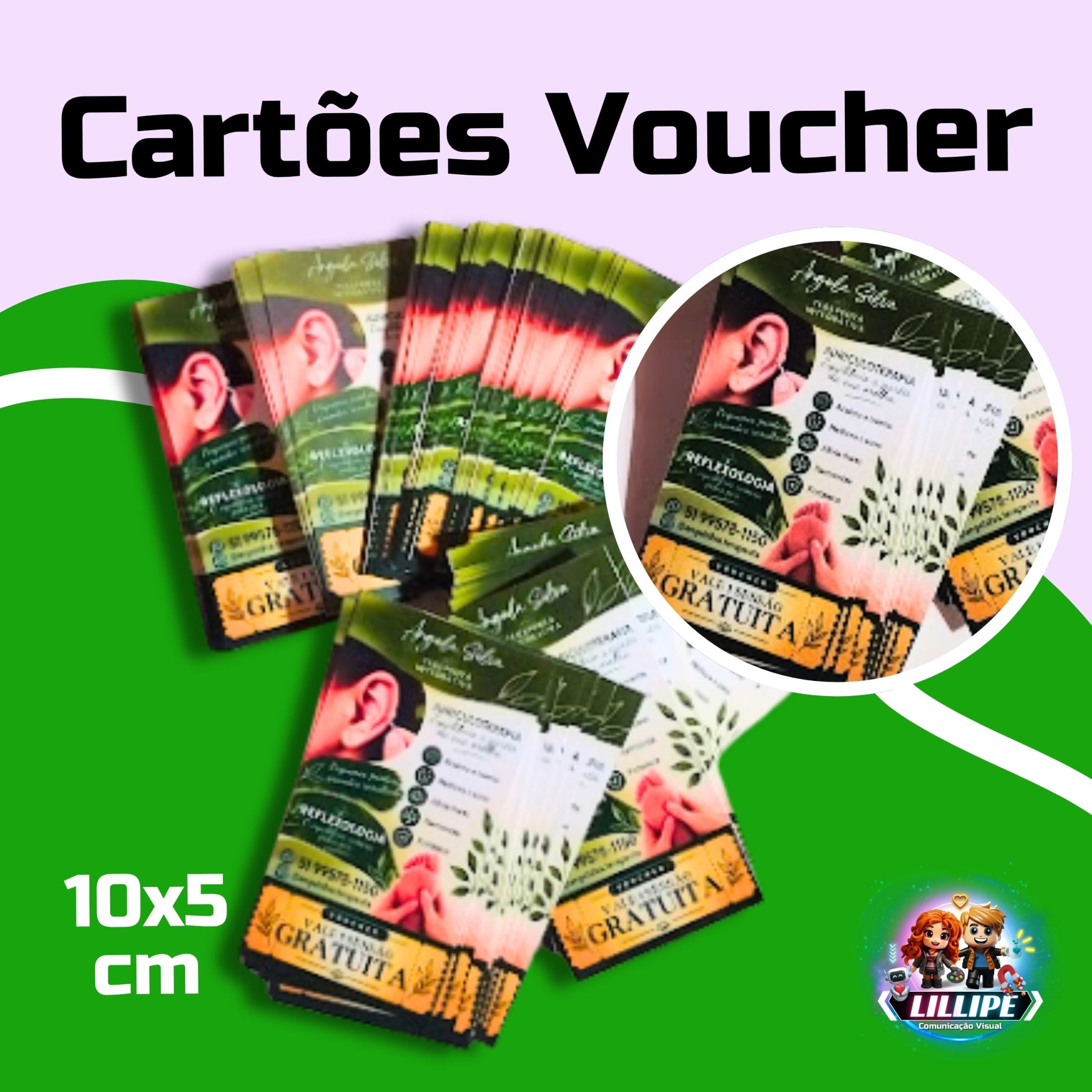 100 Cartões Voucher