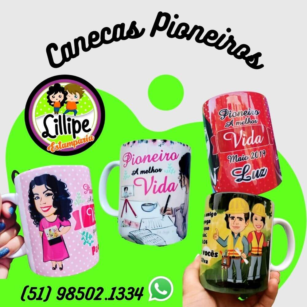 Caneca Lembrança Pioneiros