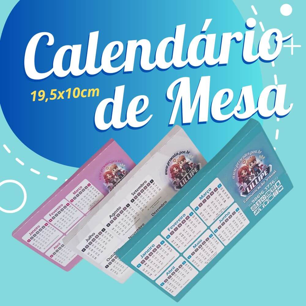 Calendário de Mesa