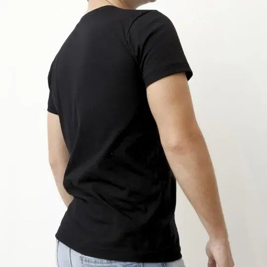 Camiseta Ou Baby Look Algodão Preto Personalizada