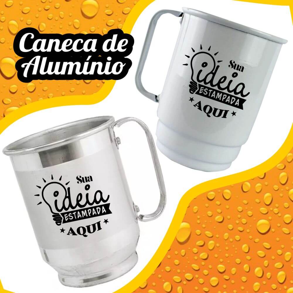 Caneca de Alumínio