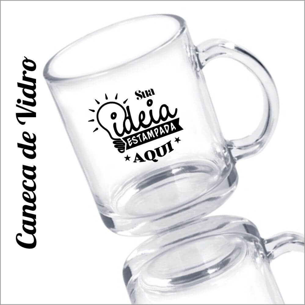 Caneca de Vidro -  325ml