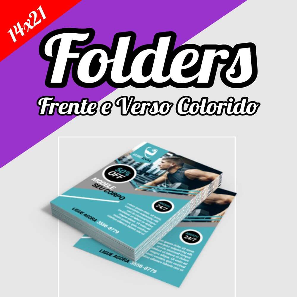 Folder 14x20 • Panfleto • Flyer