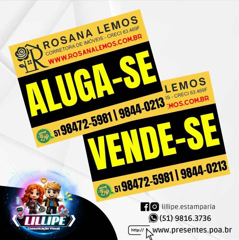 Lona Vende ou Aluga