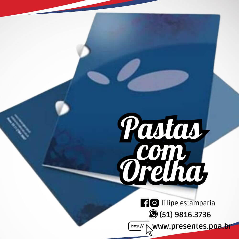 250 Unidades Pastas com Orelha