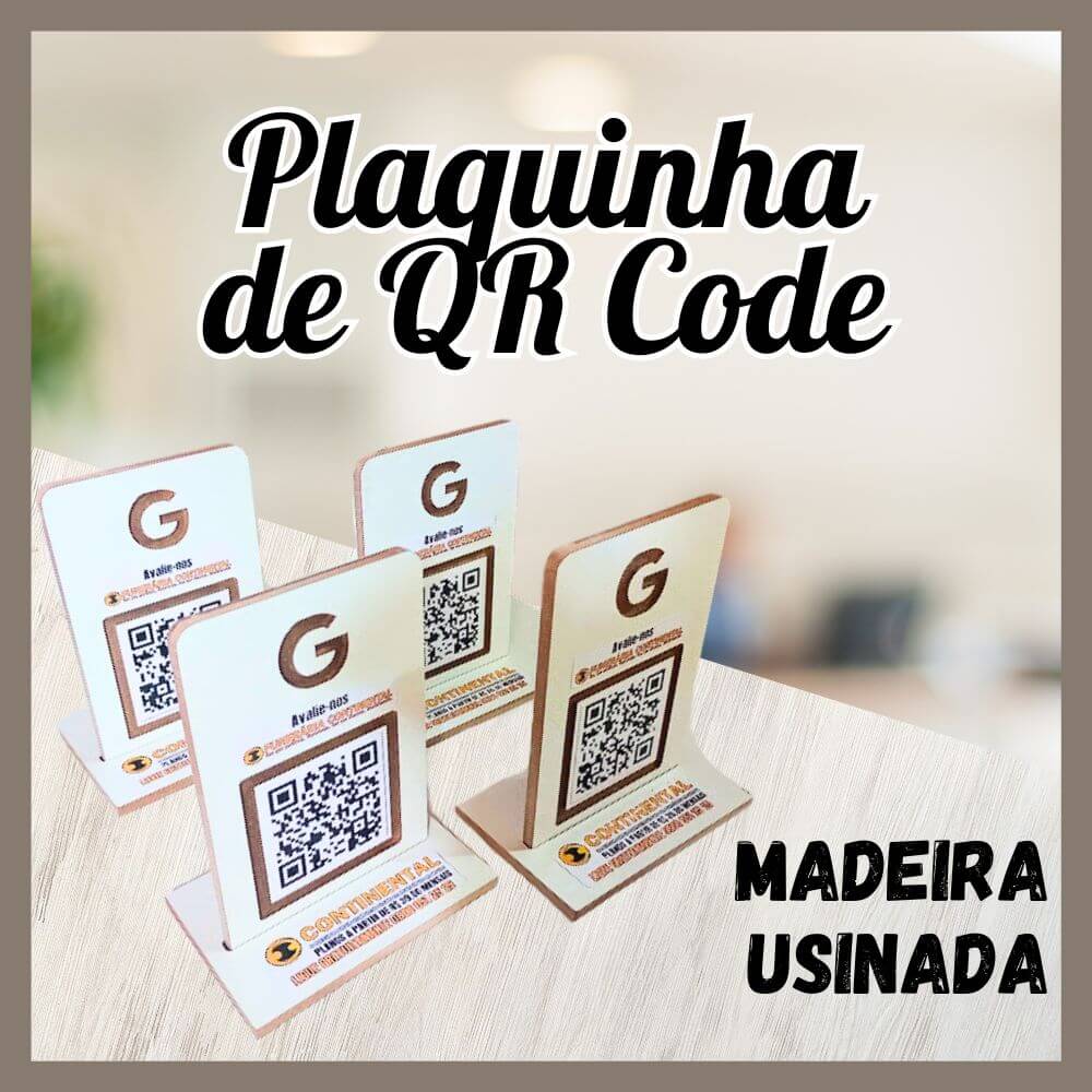 Display / Plaquinha de QR Code PIX GOOGLE