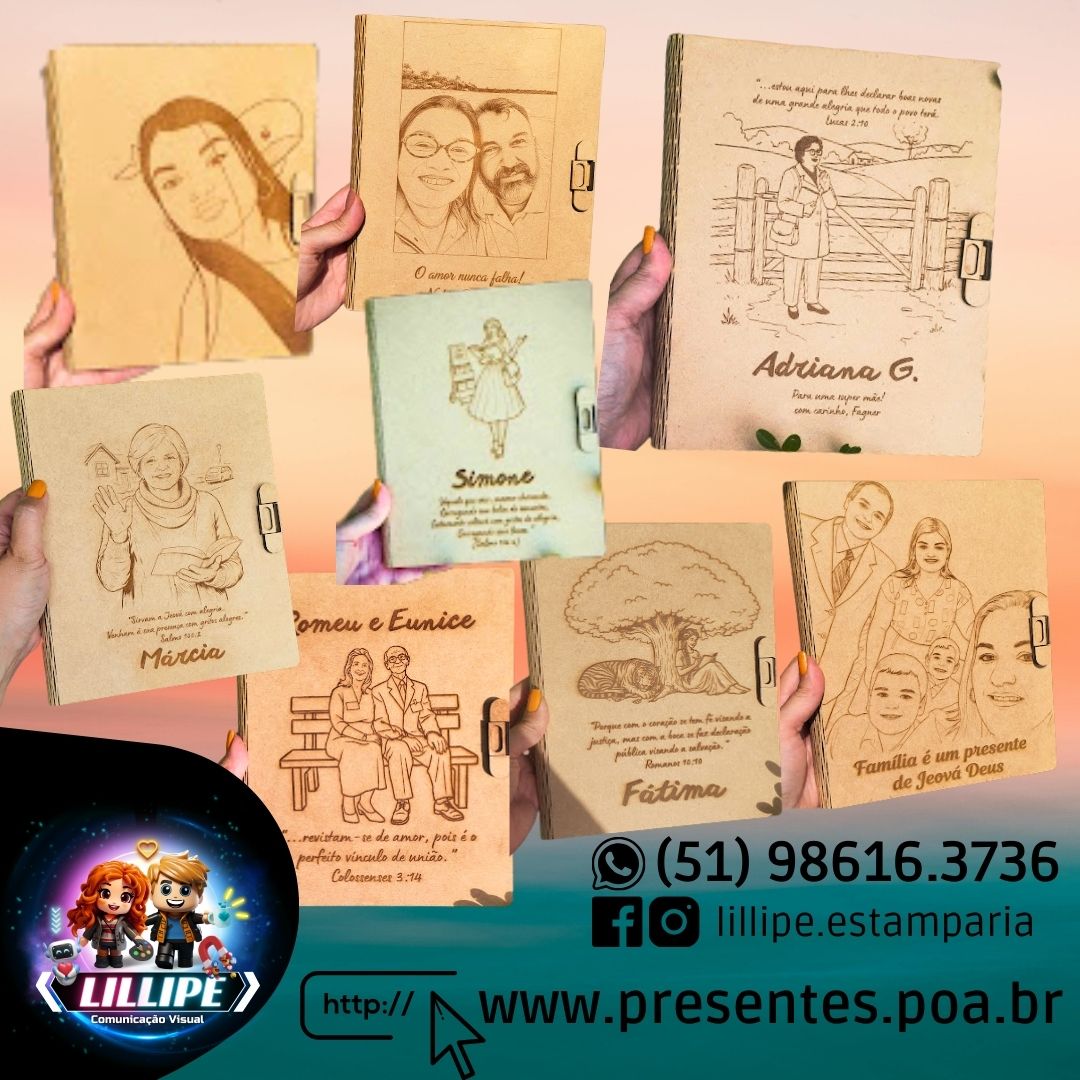 Porta-Revista em MDF Personalizado – Corte e Gravação a Laser