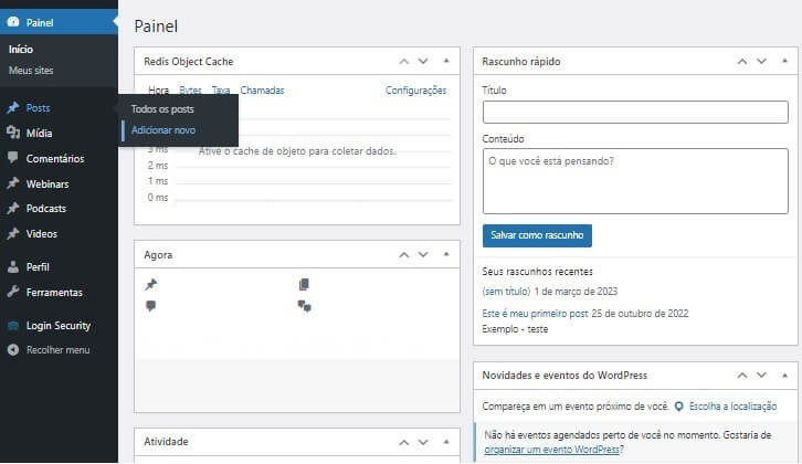 Como fazer uma postagem no WordPress?